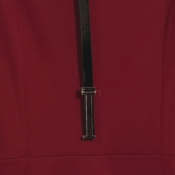 Classic Deep Red Dress - Picture 5 of 5